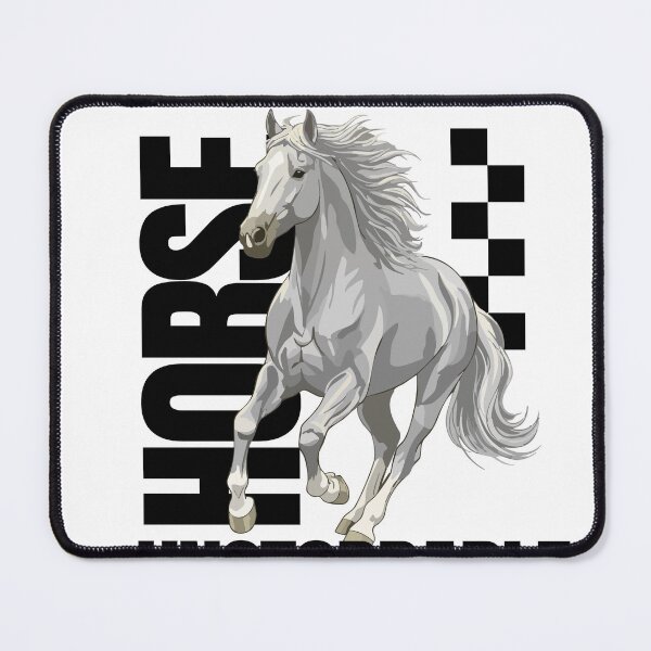 Item preview, Majestic White Horse Vintage Illustration designed and sold by Fable-Fit.
