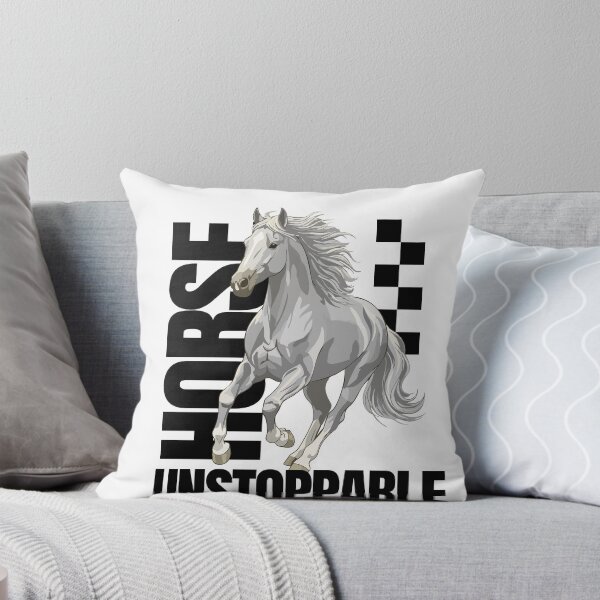 Item preview, Majestic White Horse Vintage Illustration designed and sold by Fable-Fit.