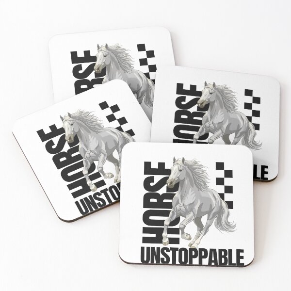 Item preview, Majestic White Horse Vintage Illustration designed and sold by Fable-Fit.