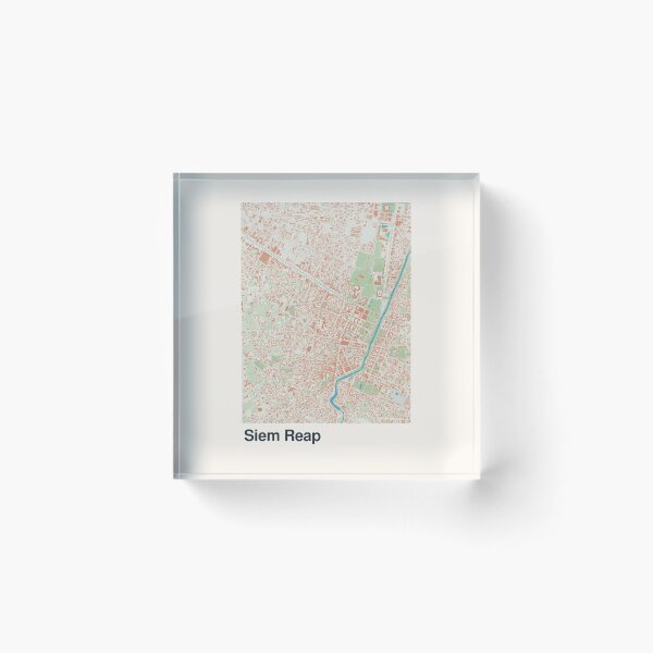 Item preview, Siem Reap Minimalistic Map Art designed and sold by MapsNerd.