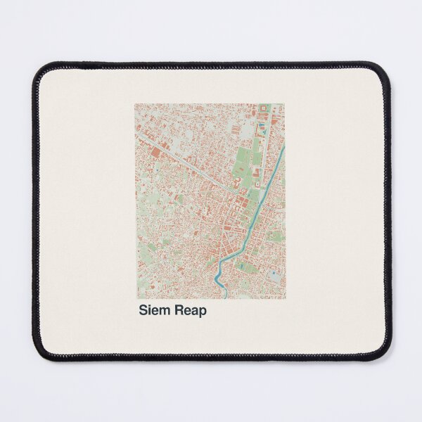 Item preview, Siem Reap Minimalistic Map Art designed and sold by MapsNerd.