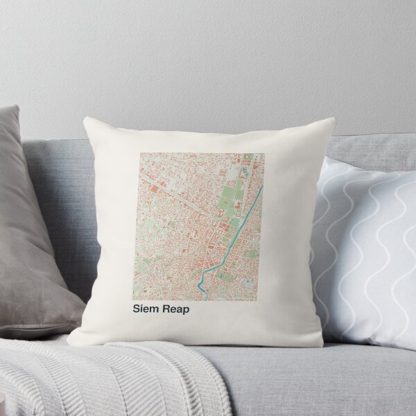 Item preview, Siem Reap Minimalistic Map Art designed and sold by MapsNerd.