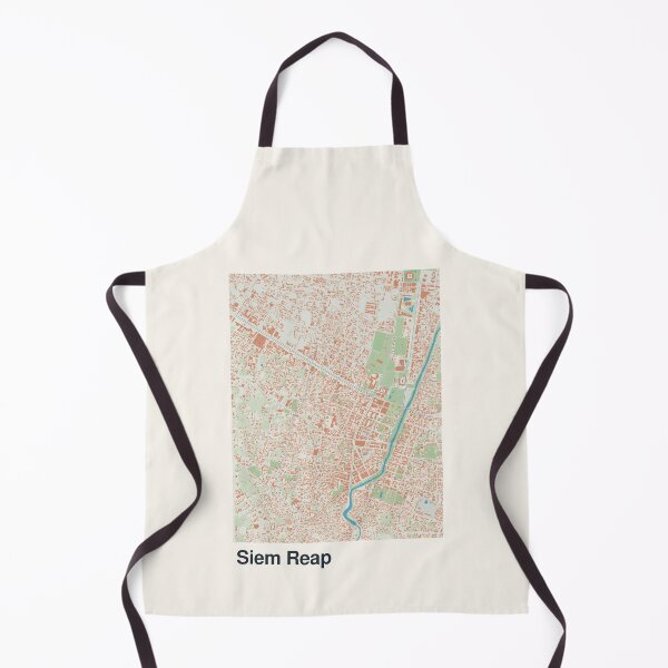 Item preview, Siem Reap Minimalistic Map Art designed and sold by MapsNerd.