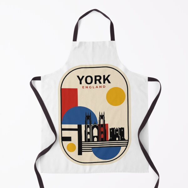Item preview, Retro York Bauhaus Geometric Skyline designed and sold by k3rstman1.