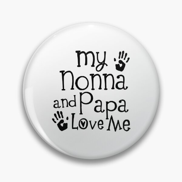 Item preview, My Nonna And Papa Love Me designed and sold by CharmiA Fox.