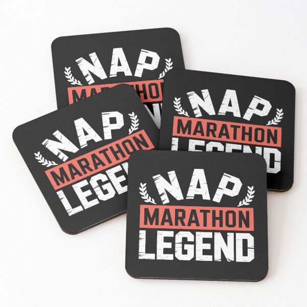 Item preview, Nap Marathon Legend – Funny Sleeping Lazy Champion Design designed and sold by LoFizzy.