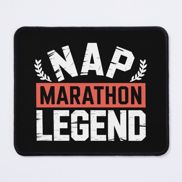 Item preview, Nap Marathon Legend – Funny Sleeping Lazy Champion Design designed and sold by LoFizzy.