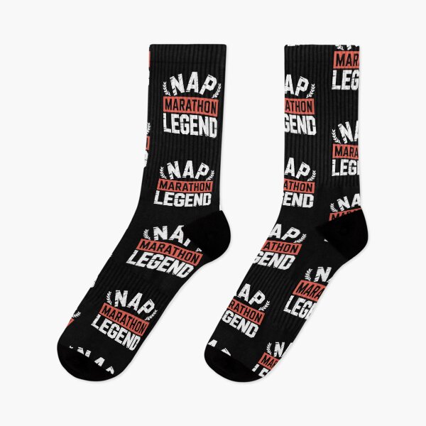 Item preview, Nap Marathon Legend – Funny Sleeping Lazy Champion Design designed and sold by LoFizzy.