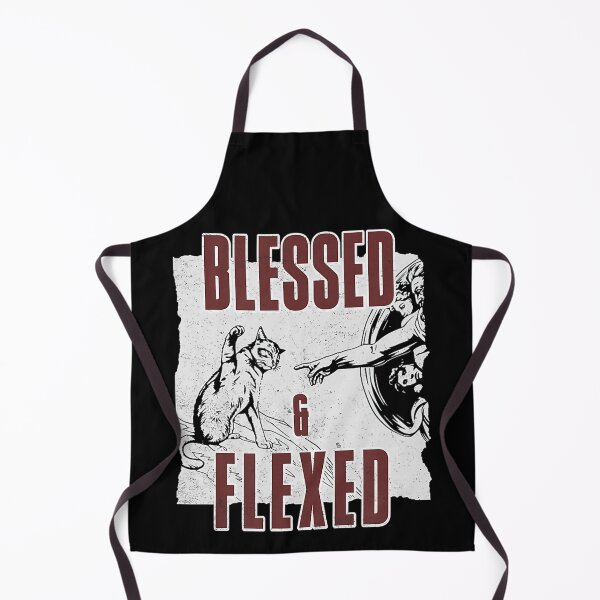 Item preview, Blessed & Flexed Cat Lover Funny Feline designed and sold by ZadehsiGG.