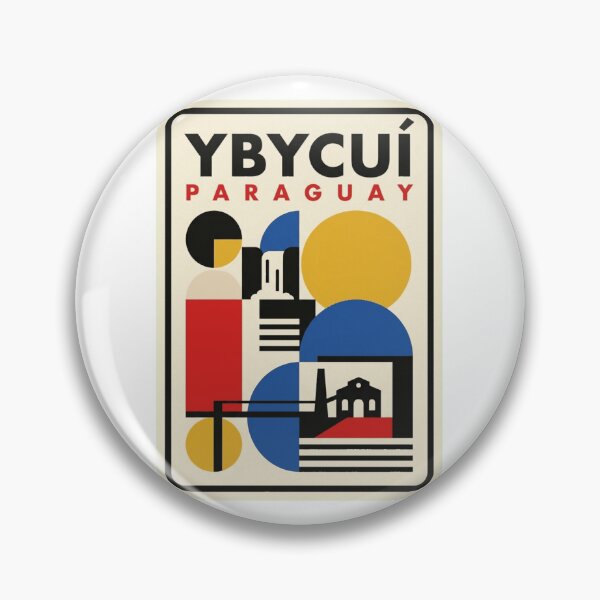 Item preview, Retro Ybycuí Bauhaus Geometric Skyline designed and sold by k3rstman1.