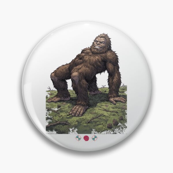 Item preview, Funny Grumpy Bigfoot Doing Yoga Bridge Pose Sasquatch designed and sold by Whimsy Trail Co.