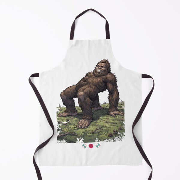 Item preview, Funny Grumpy Bigfoot Doing Yoga Bridge Pose Sasquatch designed and sold by Whimsy Trail Co.