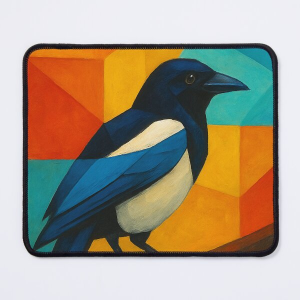 Item preview, Magpie bird - a Geometric illustration. designed and sold by GalleryKauffeld.