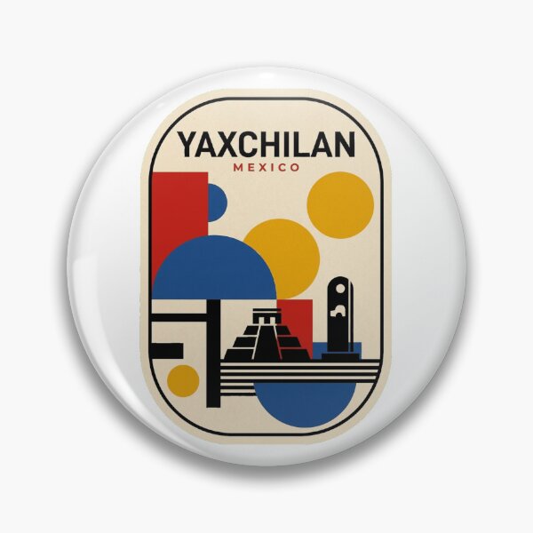 Item preview, Retro Yaxchilan Bauhaus Geometric Skyline designed and sold by k3rstman1.