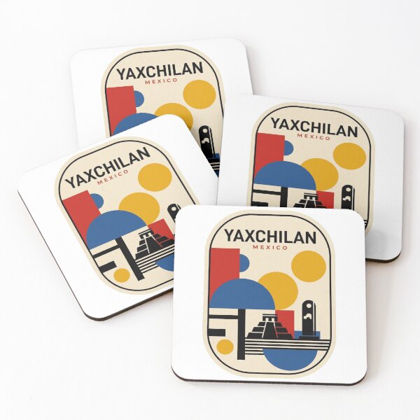 Item preview, Retro Yaxchilan Bauhaus Geometric Skyline designed and sold by k3rstman1.