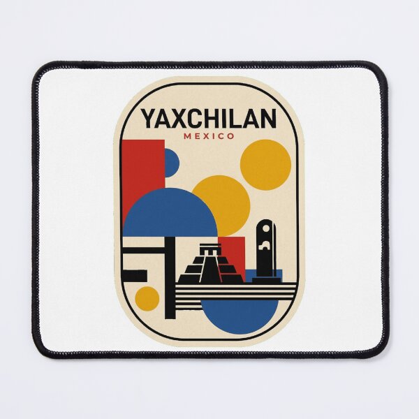 Item preview, Retro Yaxchilan Bauhaus Geometric Skyline designed and sold by k3rstman1.