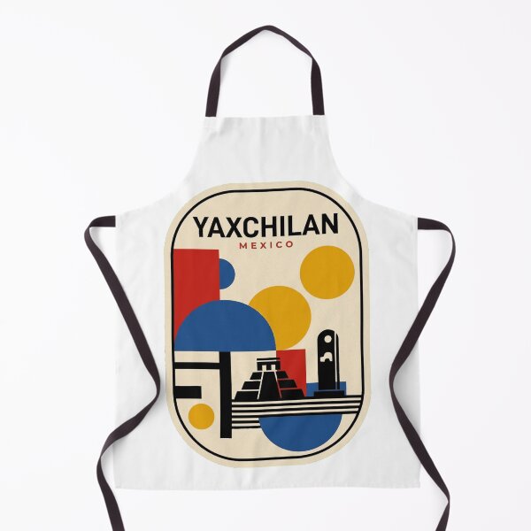 Item preview, Retro Yaxchilan Bauhaus Geometric Skyline designed and sold by k3rstman1.