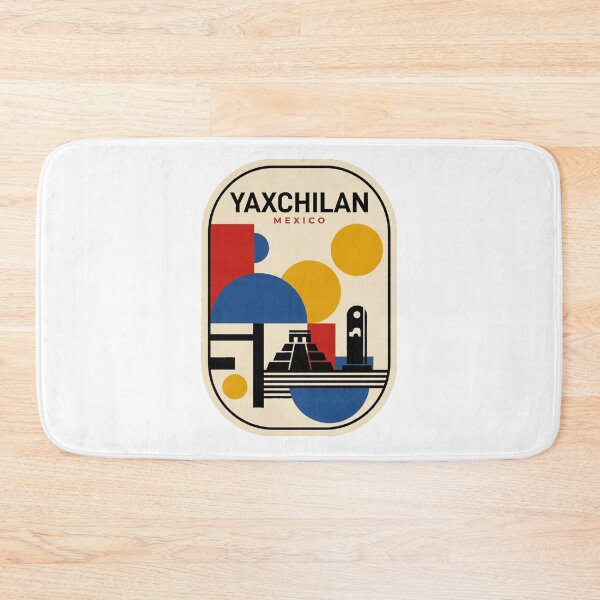 Item preview, Retro Yaxchilan Bauhaus Geometric Skyline designed and sold by k3rstman1.