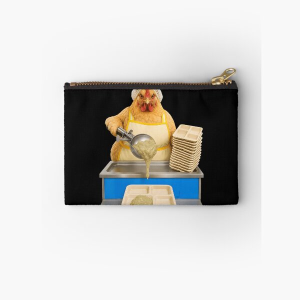 Item preview, Funny Chicken Lunch Lady School Cafeteria designed and sold by ZadehsiGG.