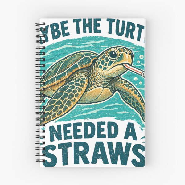 Item preview, MAYBE THE TURTLES NEEDED A STRAWS designed and sold by erkinmaddison.