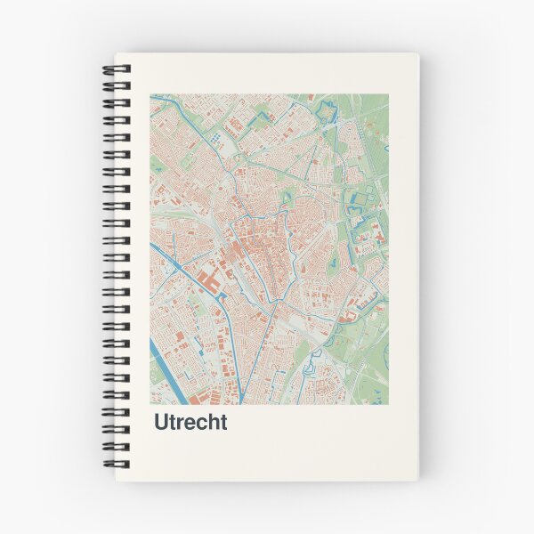 Item preview, Utrecht Minimalistic Map Art designed and sold by MapsNerd.