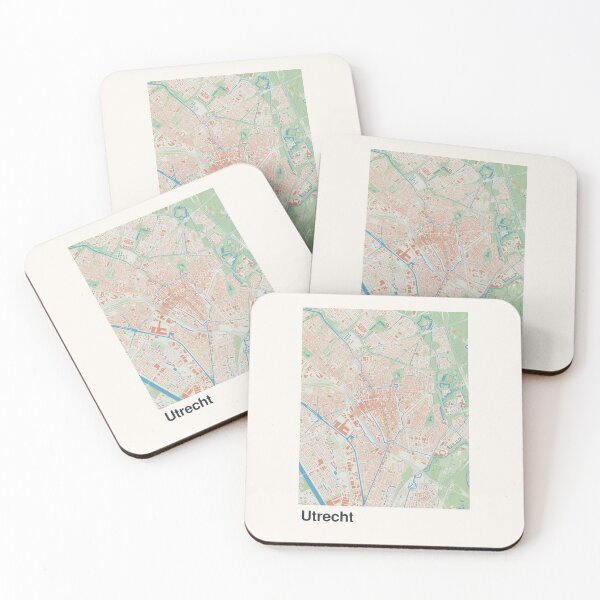 Item preview, Utrecht Minimalistic Map Art designed and sold by MapsNerd.