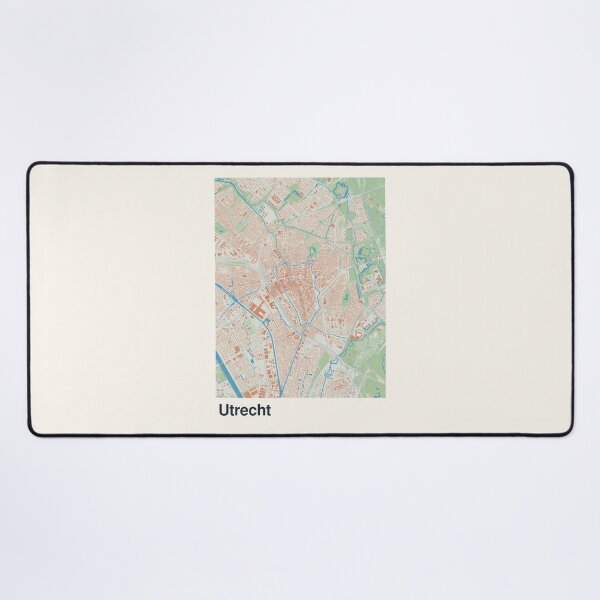 Item preview, Utrecht Minimalistic Map Art designed and sold by MapsNerd.