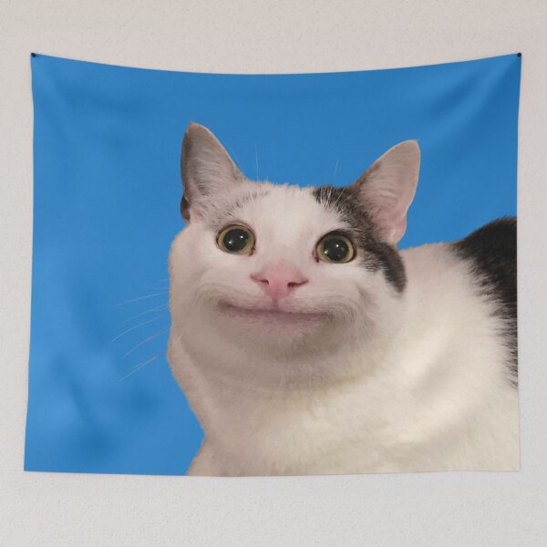 Item preview, Polite cat designed and sold by Chonk Borris.