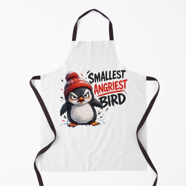 Item preview, Smallest Angriest Bird Funny Angry Bird Winter Beanie designed and sold by belladesign7.