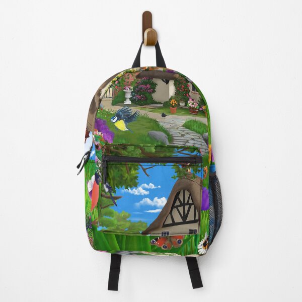 Item preview, Peaceful Cottage Garden designed and sold by GeraldNewtonArt.