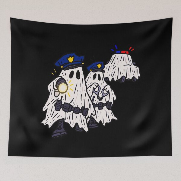 Item preview, Ghost Police Halloween Squad designed and sold by MonkiFlipp.