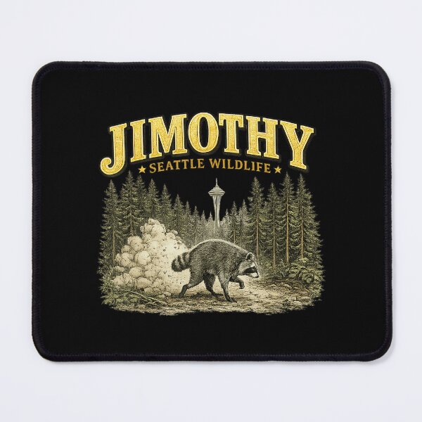 Item preview, Jimothy Seattle Wildlife Raccoon Washington Lover designed and sold by ZadehsiGG.