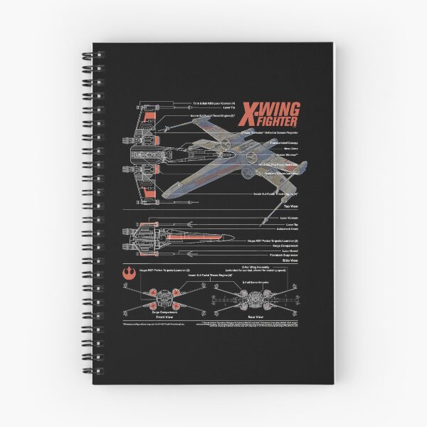 Item preview, X-Wing Fighter Schematic Blueprint Rebel Pilot Collectible designed and sold by thefirstbroo.