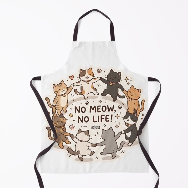 Item preview, No Meow No Life designed and sold by anuggra.