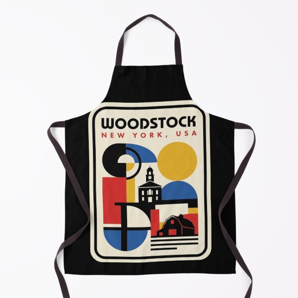 Item preview, Retro Woodstock Bauhaus Geometric Skyline designed and sold by k3rstman1.