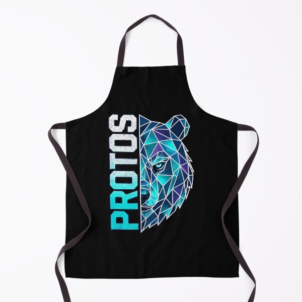 Item preview, Protos School Spirit Geometric Bear Mascot designed and sold by OddPopARt.