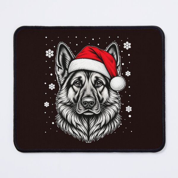 Item preview, German Shepherd Santa Hat Christmas Xmas designed and sold by JolinChinn.