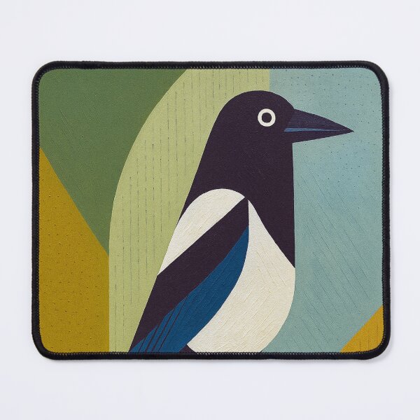 Item preview, Magpie bird - a Geometric illustration. designed and sold by GalleryKauffeld.