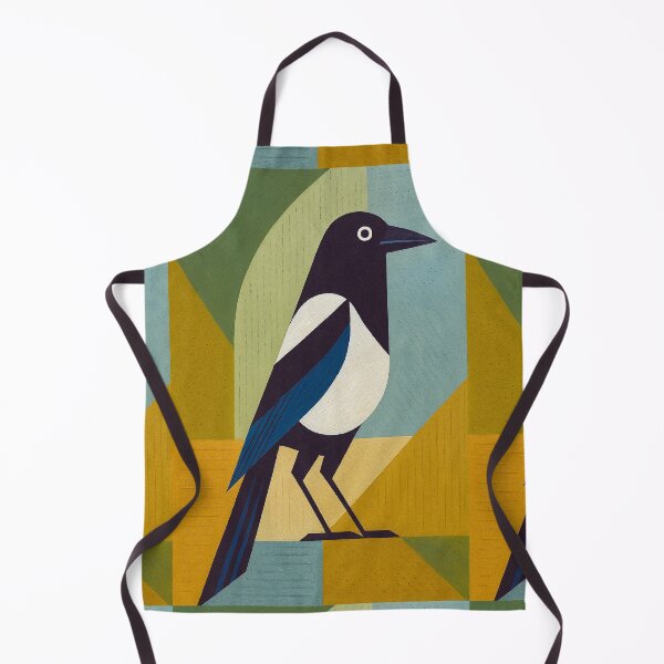 Item preview, Magpie bird - a Geometric illustration. designed and sold by GalleryKauffeld.