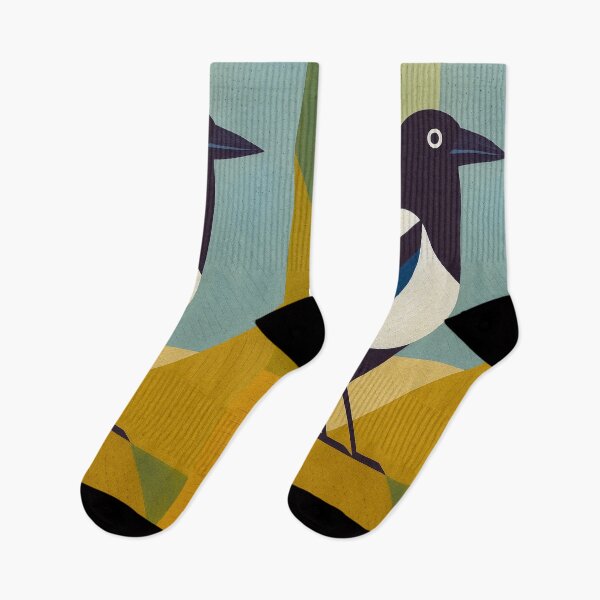 Item preview, Magpie bird - a Geometric illustration. designed and sold by GalleryKauffeld.