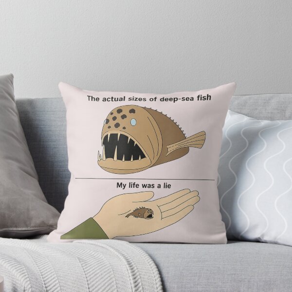 Item preview, The Actual Sizes Of Deep-Sea Fish designed and sold by ZadehsiGG.