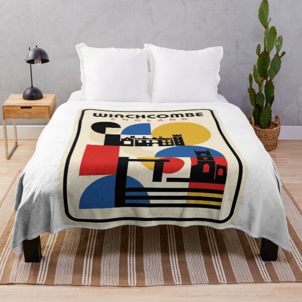 Item preview, Retro Winchcombe Bauhaus Geometric Skyline designed and sold by k3rstman1.