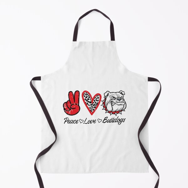 Item preview, Peace Love Bulldog Dog Lover Family Gift designed and sold by OddPopARt.