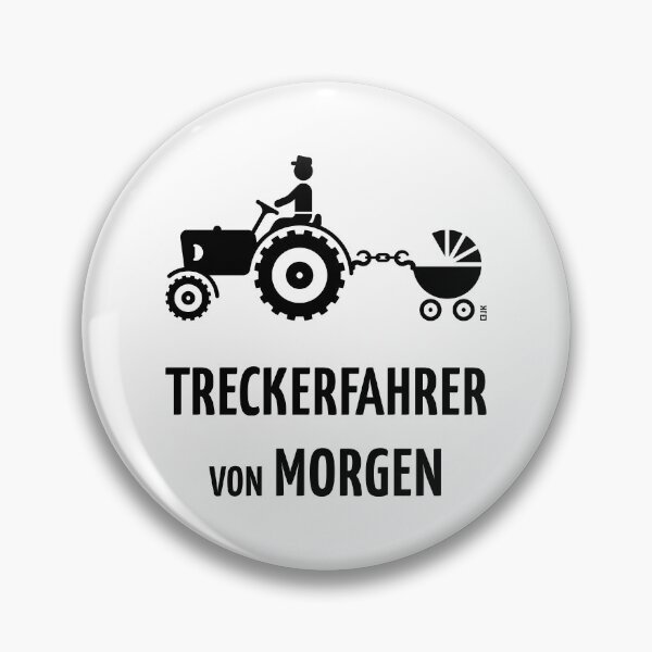 Artikelvorschau, Treckerfahrer Von Morgen (Bauer, Trecker & Kinderwagen / Black) entworfen und verkauft von Roderix.