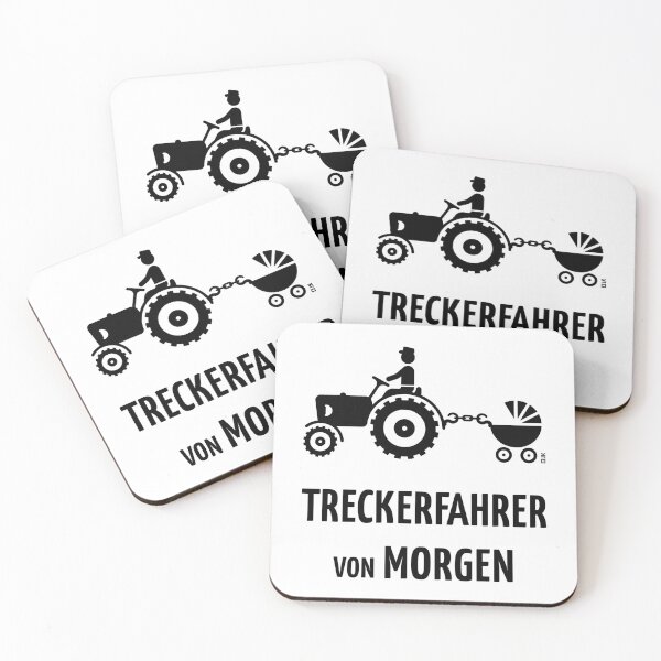 Item preview, Tractor Driver of Tomorrow (Farmer, Tractor & Stroller / Black) designed and sold by Roderix.