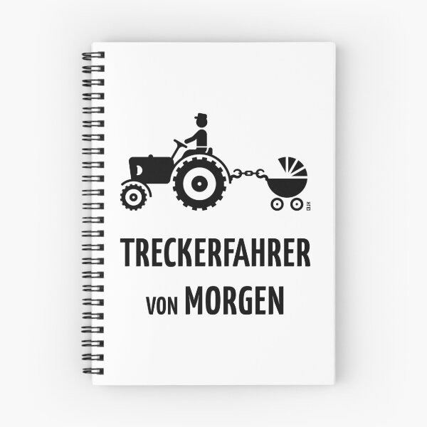 Item preview, Tractor Driver of Tomorrow (Farmer, Tractor & Stroller / Black) designed and sold by Roderix.