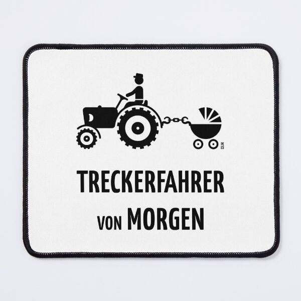Item preview, Tractor Driver of Tomorrow (Farmer, Tractor & Stroller / Black) designed and sold by Roderix.