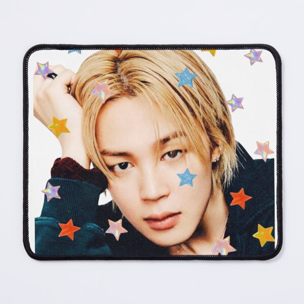Item preview, BTS Jimin Park Jimin Starry Night Aesthetic Cute Colorful Stars designed and sold by Mooncreates7.