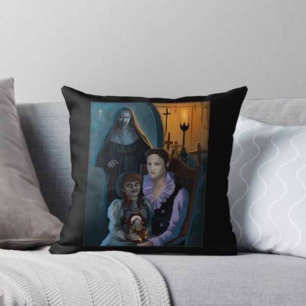 Item preview, Haunted Nun And Creepy Vintage Doll Oil Painting designed and sold by GabrielAllen.