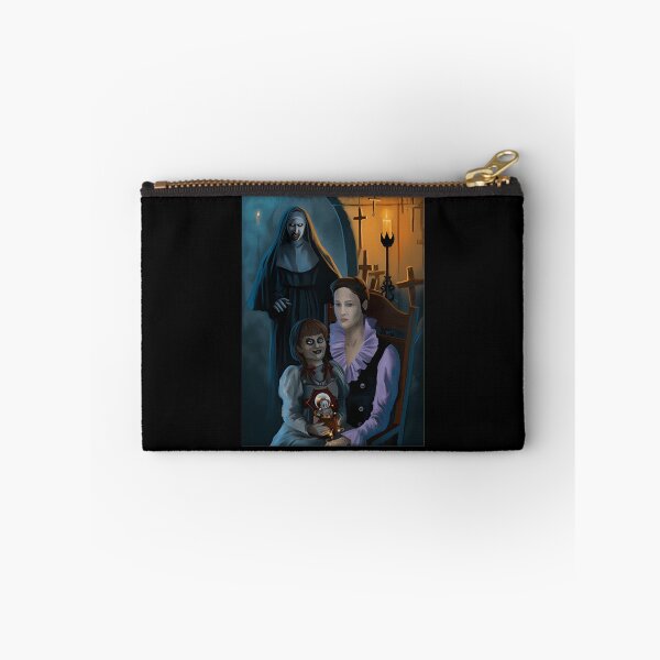 Item preview, Haunted Nun And Creepy Vintage Doll Oil Painting designed and sold by GabrielAllen.